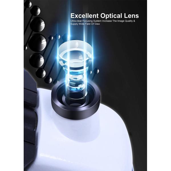 A33.5121-M Digital Lcd Microscope Teaching Head Quarduple LED 1600X OPTO EDU