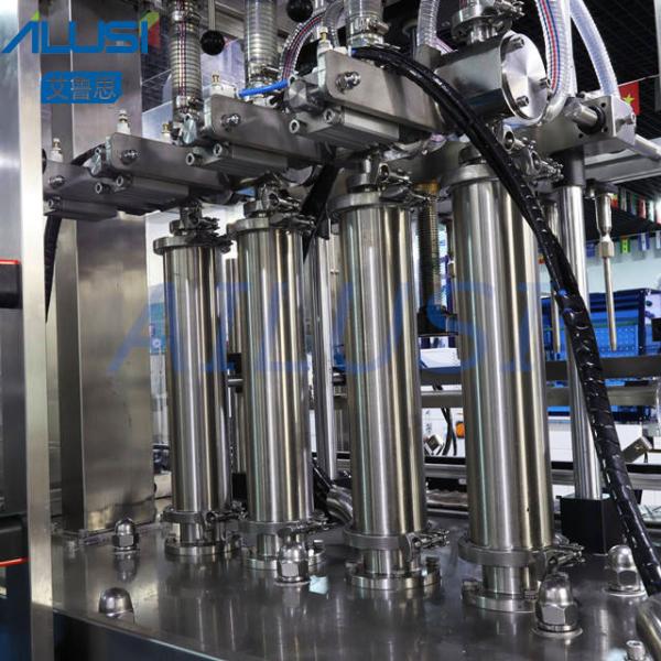 Automatic 4 Heads Pneumatic Piston Filling Machine For Liquid Soap Shampoo Bath Gel