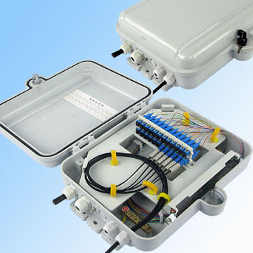 FC/SC Adapter Fiber Optic Splitter Terminal Box 1/8 Module Type 24 Port FTTH Outdoor
