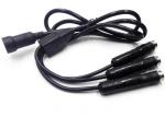 Vehicle CCTV 13Pin Reversing Camera Extension Cable For School Bus