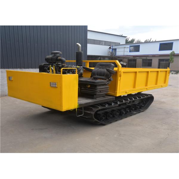 Hydraulic 4 Ton Track Transporter 5000mm Self Loading Crawler Type