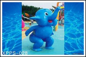 Wholesale Spray Small Elephant Water Game, Aqua Fountains Play Structure , Spray Park Equipment from china suppliers