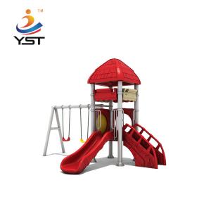 Wholesale Anti crack Playground Outdoor Swing Set With Slide Combination from china suppliers