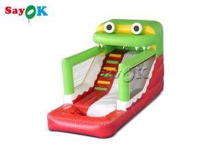 Wholesale Inflatable Slide Rentals Toddler PVC Inflatable Frog Dry Wet Slide For Amusement Park from china suppliers
