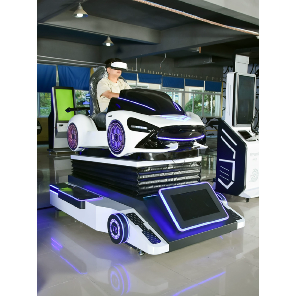 Safety VR Car Racing Simulator High Performance With Exhilarating Gaming Experience