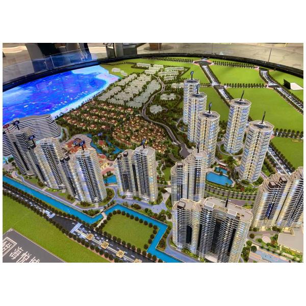 City Residential Building Scale Model 1:100 Architectural Model Modern Style