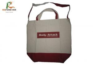 Wholesale 100 Organic Cotton Canvas Bags Heavy Duty For Shopping Silk Sceen Printing from china suppliers
