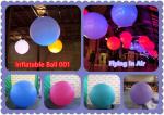 White Inflatable Light Ball Inflatable Led Balloon for Party Supplies