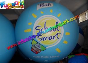 Wholesale Sun Inflatable Advertising Model , Yellow Inflatable Helium Balloon For Festival from china suppliers