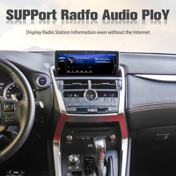 Viknav Car Video interface For LEXUS NX 2017-2020 Android Auto Carplay interface with screen touchpad and 360 AHD
