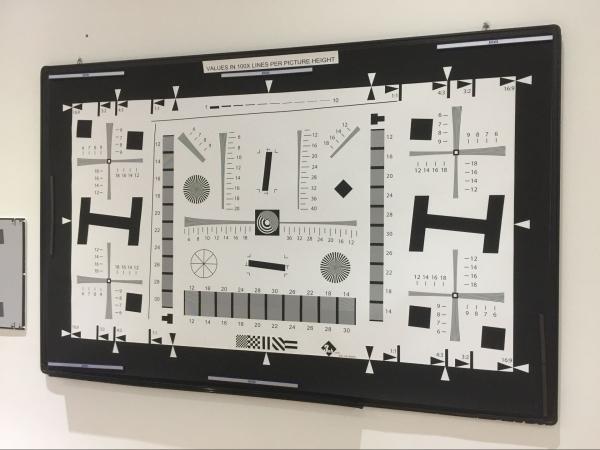 Reflective / Transmisive Camera Optical Testing Charts 3nh Sineimage Iso 12233