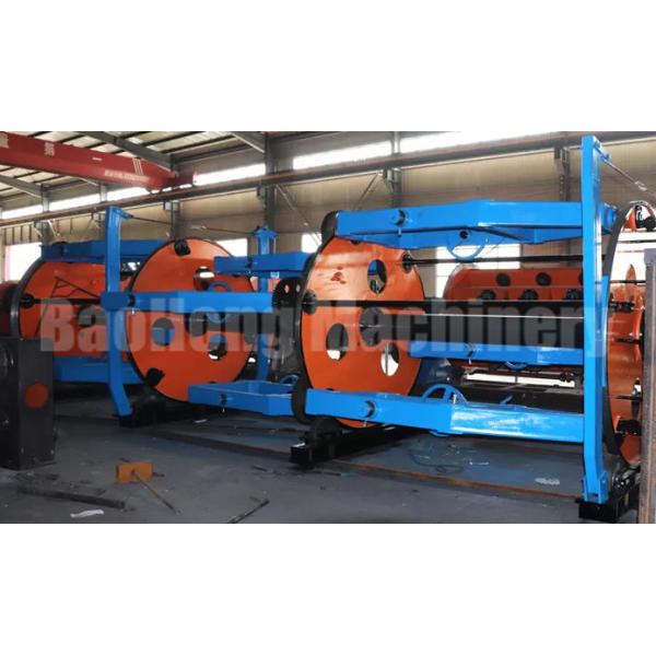 Easy Installation 380V Automatic Cradle Type Laying Up Cable Machine