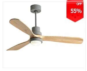 Kids Children Room LED Ceiling Fans Dimmable Remote Control Creative Plane Ceiling Fan With LED Light (WH-CLL-64)