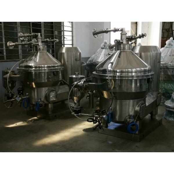 Eco Friendly Milk Skimming Machine , Automatic Online Cream Separator