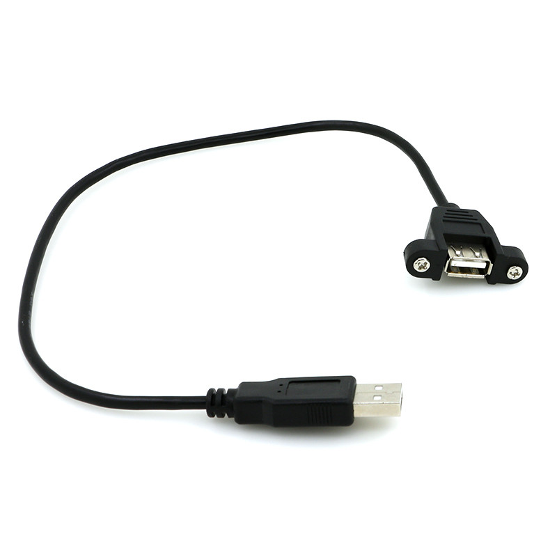 Customized Plug Data Charging 80cm USB Port Extension Cable