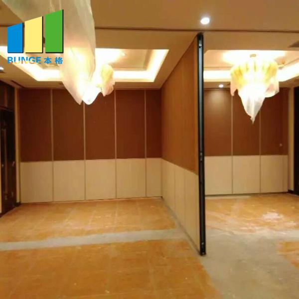 Laminate Finish Removable Soundproof Partition Wall For Hotel ASTM E90