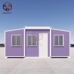Fire Resistant Expandable Container House with Level 8 Earthquake Resistance