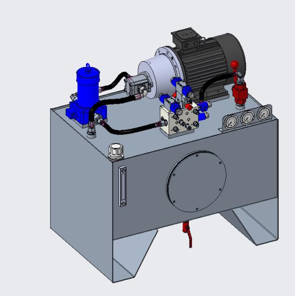Metallurgical Engineering Machinery Custom Hydraulic System Based On Drawings Samples
