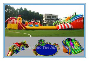 Wholesale Playground Children Inflatable Slide with Blower (CY-M2141) from china suppliers