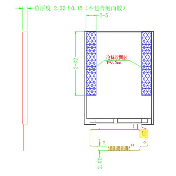 1.8 Inch SPI LCD Display 160 X 128 Tft Display ST7735S 1.77 Inch Tft Lcd