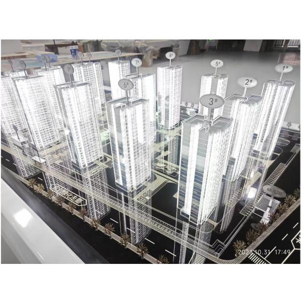 1:150 High Rise Building Scale Model Cityscape Models Architectural