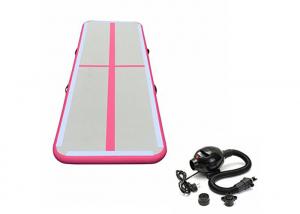 Wholesale Pink Small Hand Made Air Track Gymnastics Mat For Tumbling Outdoor Or Indoor from china suppliers
