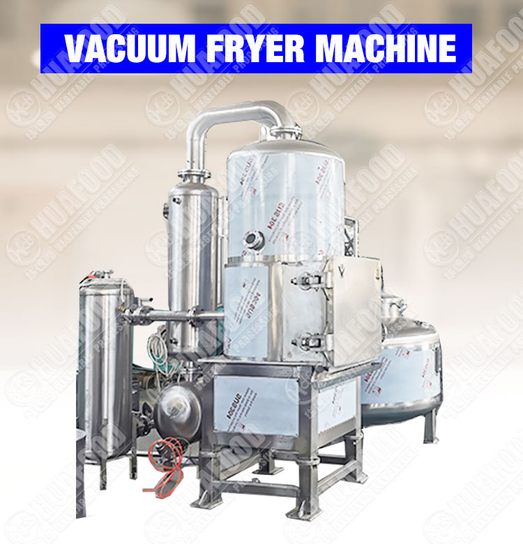 Factory Price Vacuum Fried Okra Chips Making Machine 50kg/pot Vegetable And Fruit Vacuum Fryer Machine