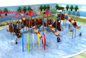 Wholesale Giant Water Park Equipment , Beautiful Commercial Outdoor Play Equipment Top Rated from china suppliers