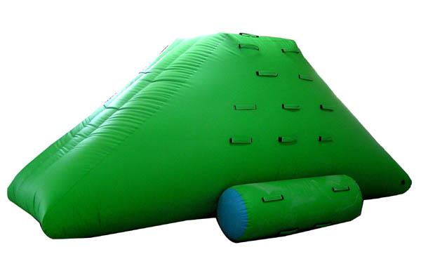 Quality Green Inflatable Wall With Handles For Water Game In Lake , River Bank And Sea Shore for sale