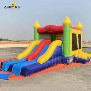 Wholesale Colorful Jumping Castle Combo Kids Inflatable Bounce House With Slide from china suppliers