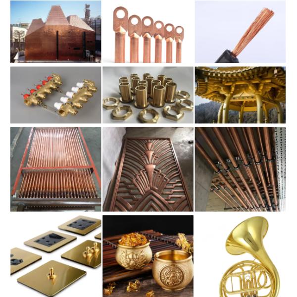 Precision Cut T2 Copper Sheet Plate For Decorative Architectural Projects