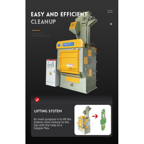Crawler Tumble Belt Type Shot Blasting Machine 13KW for Descaling / Stripping