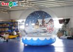 Durable Inflatable Holiday Decorations , 3m Inflatable Snow Globe Transparent