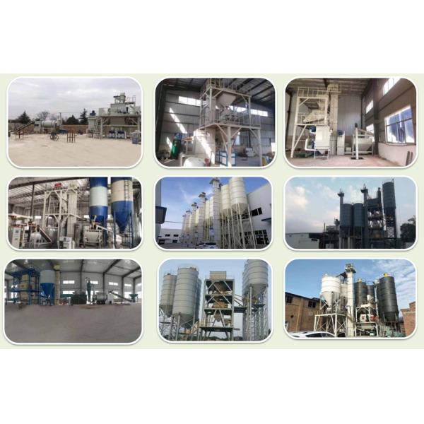 PLC Control Tower Exterior Mixing 6min Tile Adhesive Machine