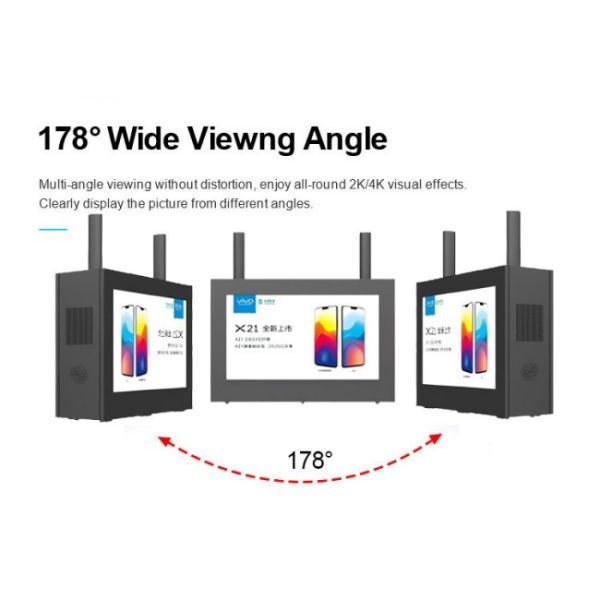 55 inch hanging high-definition dual screen advertising all-in-one machine