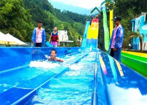 Wholesale 10mm Thickness High Speed Water Slide Blue Red Yellow Color from china suppliers