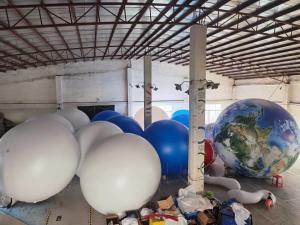 Wholesale Party Inflatable Advertising Products Big Led Earth Lighting Ball from china suppliers
