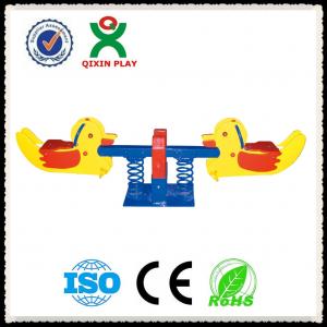 Wholesale Kids Outdoor Plastic Seesaws/Seesaw play equipment for kids outdoor QX-096B from china suppliers