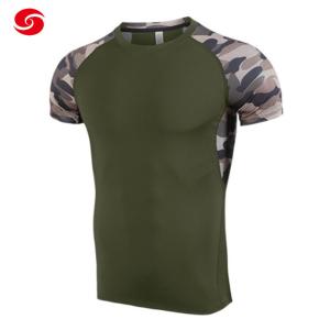Wholesale                                  Spandex Army Breathable Tactical Combat Tshirt              from china suppliers