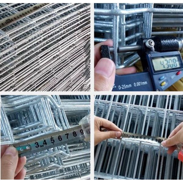 Hot Dip Galvanized 3D Curved Fence For Airport 50*150mm Mesh Hole