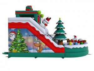 Wholesale Christmas Giant Inflatable Slide / Commercial Inflatable Slip N Slide from china suppliers