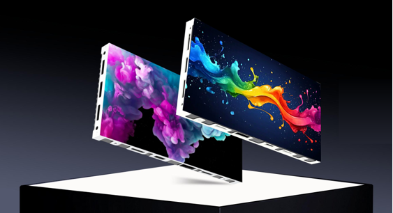 P2.6 Indoor Fixed Led Screen Double Sided Led Display indoor fixed double sided led screen