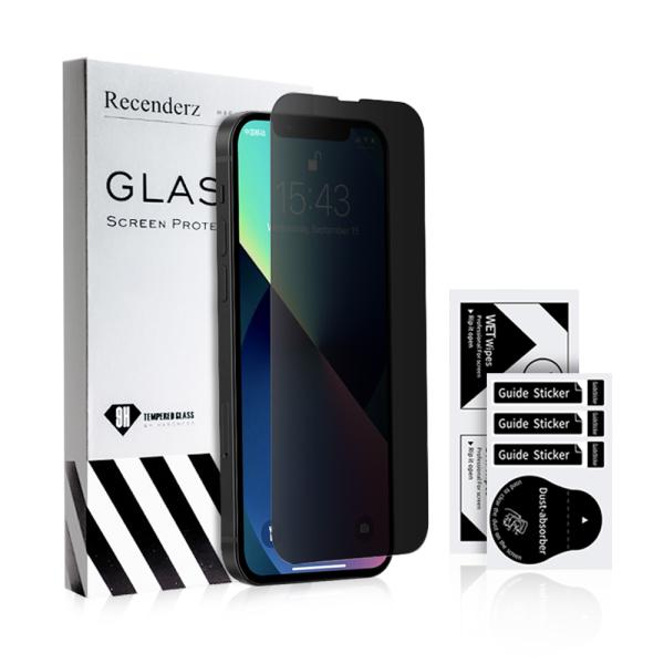 3PACK Privacy Cell Phone Tempered Glass Screen Protector For IPhone 11 12 13