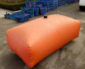 China 1000L Fire Fighting Tarpaulin Water Tank For Agricultural Irrigation 1.2MM Thickness on sale