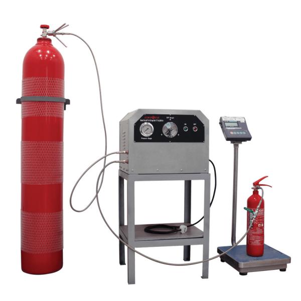 High Performance Gas Fire Extinguisher Refill Machine For CO2 Fire Extinguisher