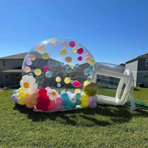 Wholesale 1.0mm PVC Material Inflatable Bubble Tent Outdoor Air Dome 3m Diameter from china suppliers