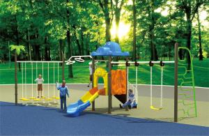 Wholesale newly design outdoor slide playground plastic playsets for daycare from china suppliers