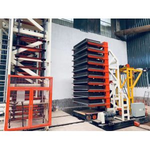 ISO9001 Setting Automatic Brick Making Machine Loading And Unloading