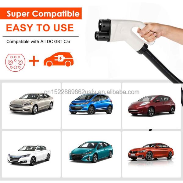 Ccs2 to Gbt Evse Charging Connector Ce Ev Dc Charger CCS2 to GBT Charging Adapter Socket Plug