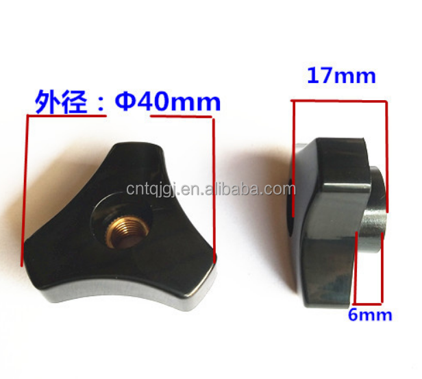 JIS Standard Steel Material Plastic Thumb Screw Knob Bolts in Various Sizes M1.6-M20 with Customized Options